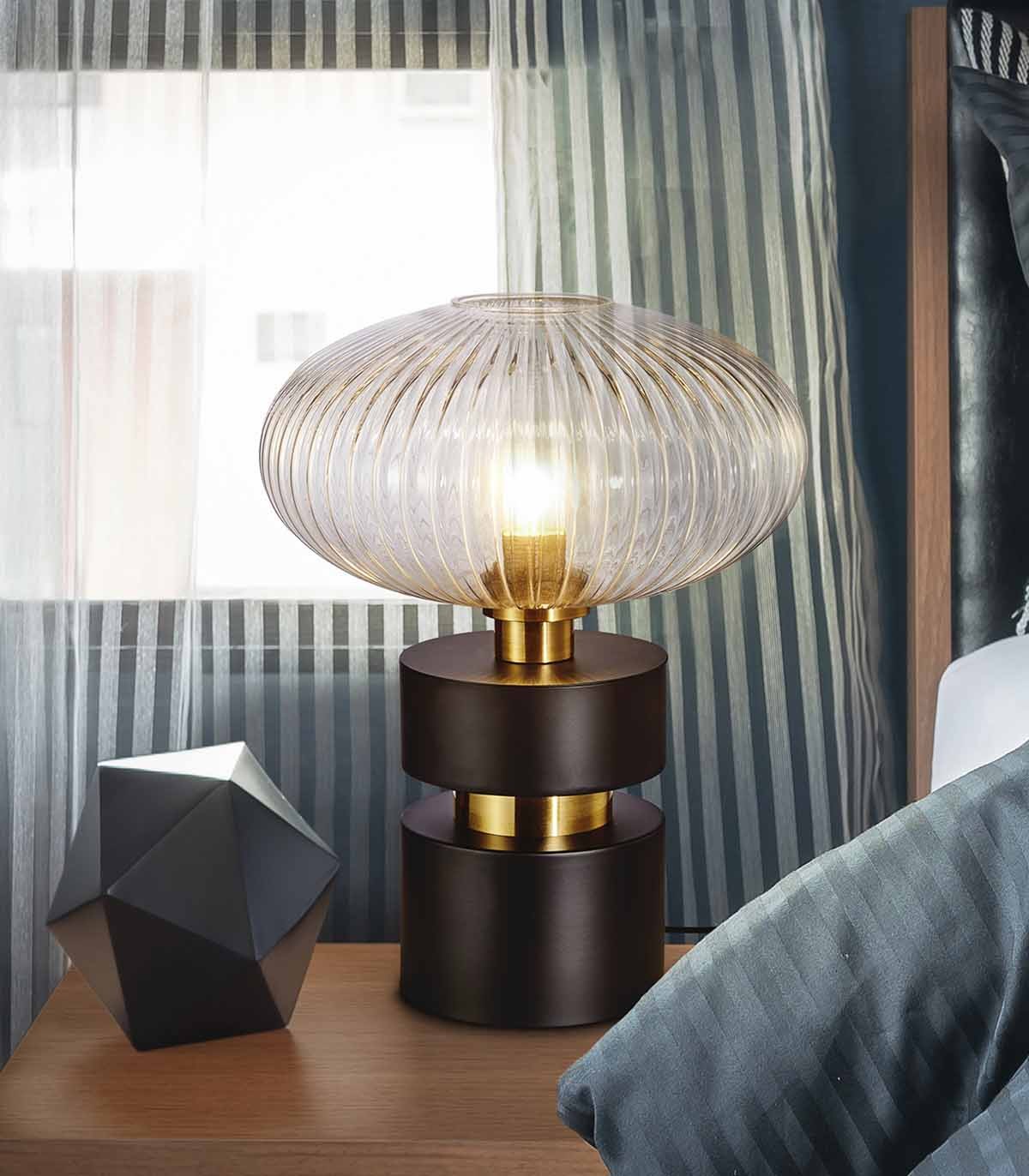 Lampe de table LED, lampe d'appoint, lampe décorative, salon