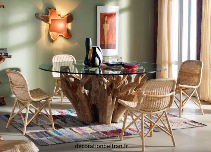 Table salle à manger design luxe